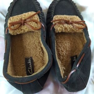 Clarks moccasins, size 10M